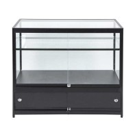 Simple Jewellery Shop Glass Counter Jewelry Display Table Showcase